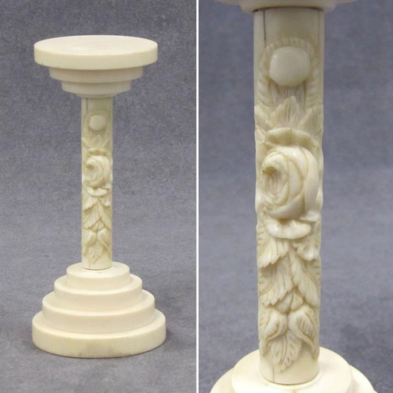 Unknown | Victorian Carved Ivory Column | MutualArt