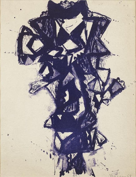 SANS TITRE by Maryan S. Maryan, 1958