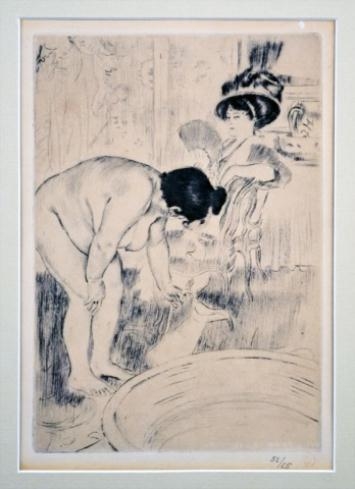 Le Tub by Louis Legrand, 1909