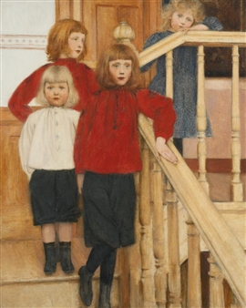 Les Enfants de Monsieur Neve - Fernand Khnopff