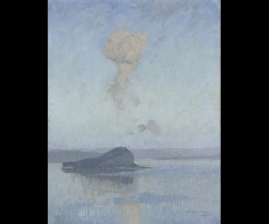 LION ISLAND by Elioth Gruner, 1920