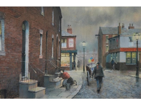 Northern Street scene by Tom Brown