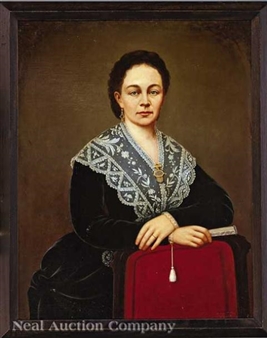 American School, 19th Century | Portrait of a Young Girl | MutualArt
