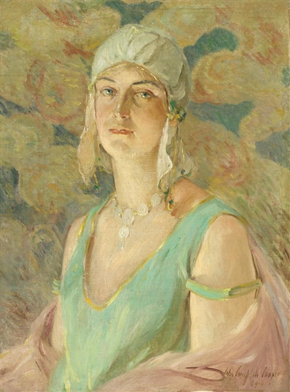 The Flapper Girl by Colin Campbell Cooper, 1916