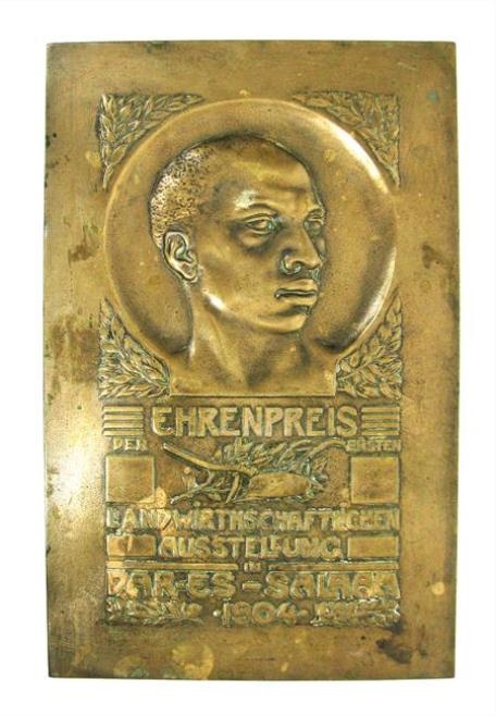 Artwork by Theodor Stundl, BRONZE PLAQUE, Made of bronze
