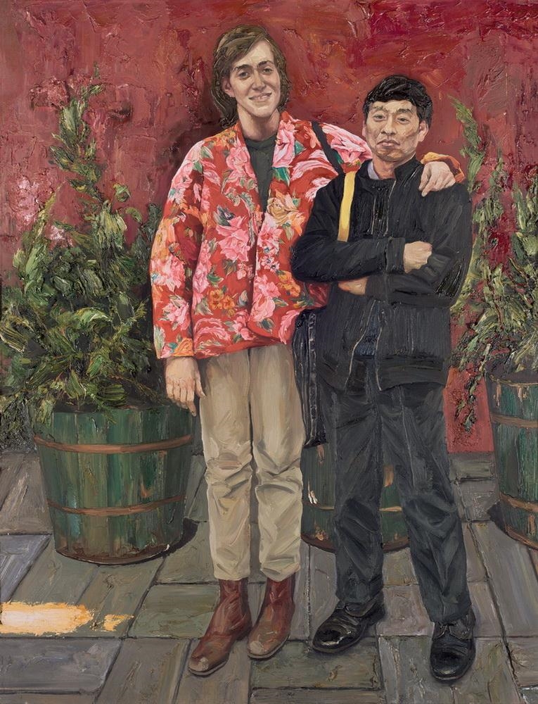 Artwork by Shi Liang, FRIENDSHIP, Made of Oil on canvas