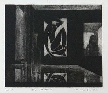 John Drawbridge | Interior With Matisse (1981) | MutualArt