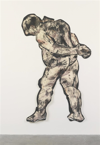 UBU DRAWING (STRIDING MAN) by William Kentridge, 1998