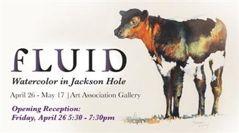 Fluid - Watercolor in Jackson Hole - Artspace, Jackson