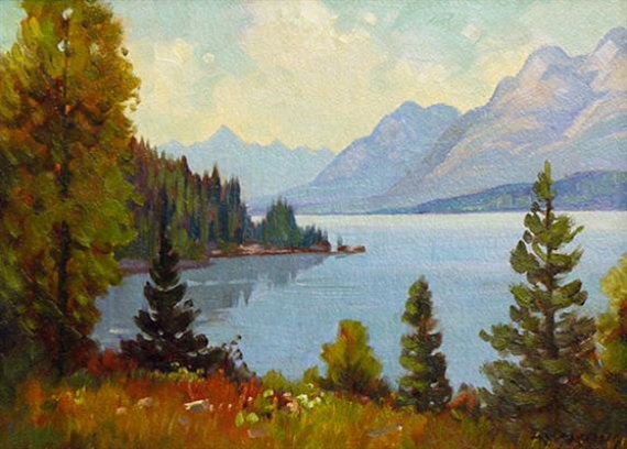 Kootenay Lake by Roland Gissing, 1961