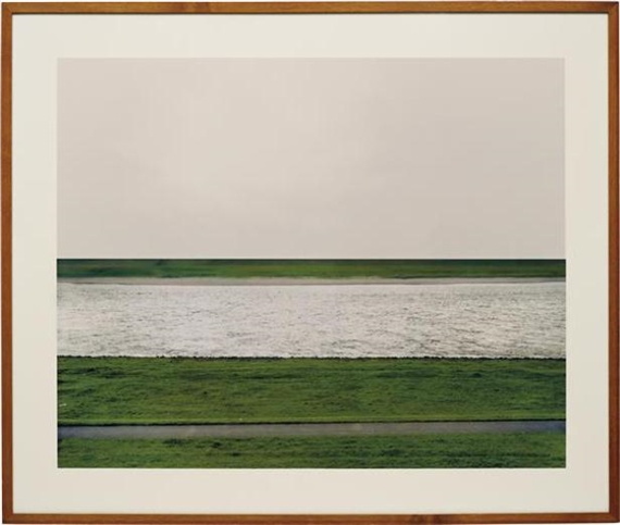 Rhein by Andreas Gursky, 1996