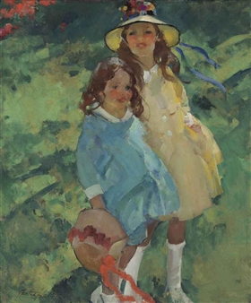 Two Girls - Martha Walter
