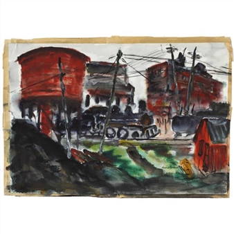 Chicago Street Scene - Harold Ryerson