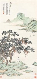 Scholar By River - Qin Rencun