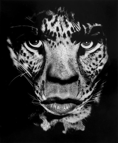Mick Jagger by Albert Watson, 1992,printed later