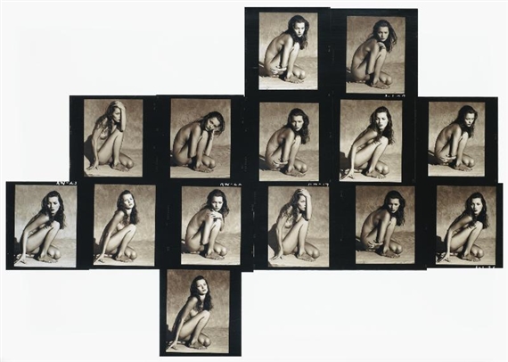 Kate Moss, Marrakech (Contact) by Albert Watson, 1993