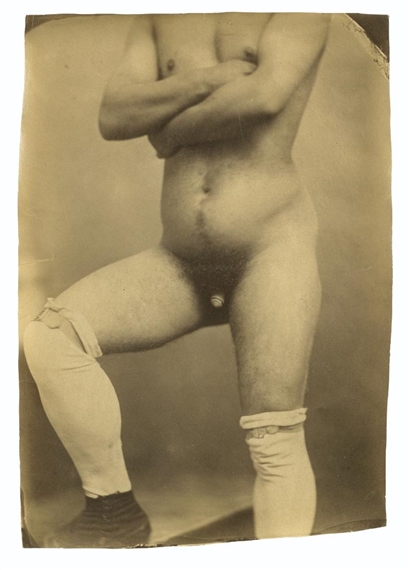 L'Hermaphrodite by Gaspard-Félix  Tournachon, 1860