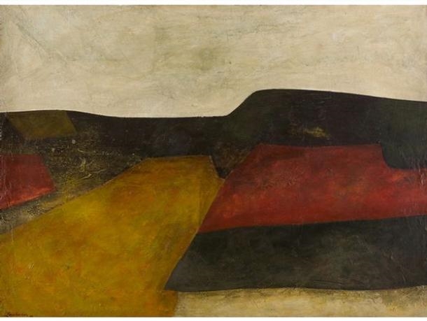 Artwork by Frederik B. Howard, Swartland, Made of acrylic on board