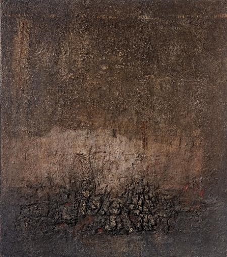 Artwork by Karl Fred Dahmen, UNTITLED, Made of Mixed media on canvas