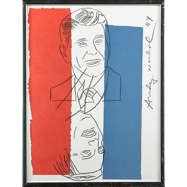 Invitation (Election Night 1984) by Andy Warhol, 1984