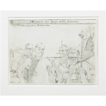 2 works: Untitled (Glasses); Untitled (Crimson and Clover) - Colter Jacobsen