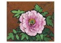 Set of 2 Works: Peony, 1974; Asahidake peak in snow, 1974-1977 - Saburo Koriyama