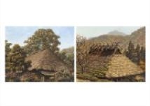 Set of 2 Works: End of rainy season; Silent autumn by Shogo Endo