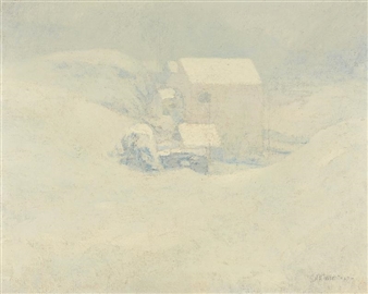 Snow - John Henry Twachtman