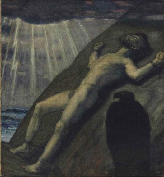 Prometheus by Franz von Stuck, Circa 1926