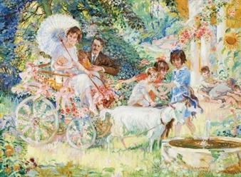 The happy family by Camille-Nicolas Lambert, 1922