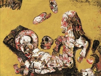 The accident - Frits van den Berghe