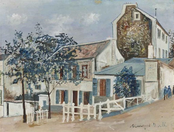 Maurice Utrillo、LANNOIS(SEINE ET OISE) Sannois Seine-et-Oise par Maurice Utrillo sur artnet