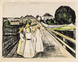 Munch & German Expressionism Opens at David Tunick in New York
