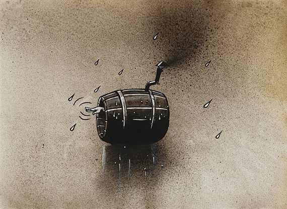 In the barrel by Kaja Saudek