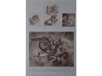 How to draw a dragon - after Leonardo - Maurice Chamberlain