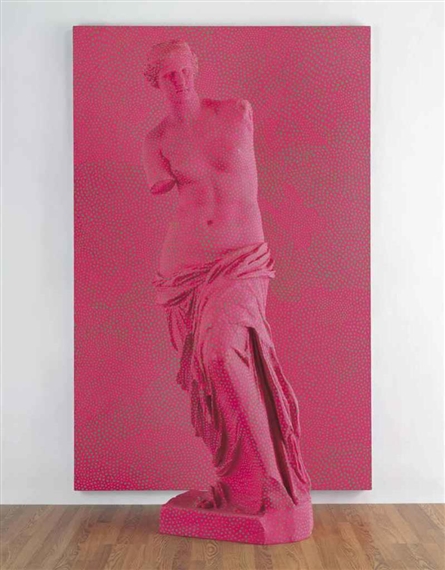 Statue of Venus Obliterated by Infinity Nets by Yayoi Kusama, 1998