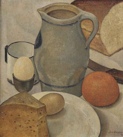 Jan Strube | Breakfast (1932) | MutualArt