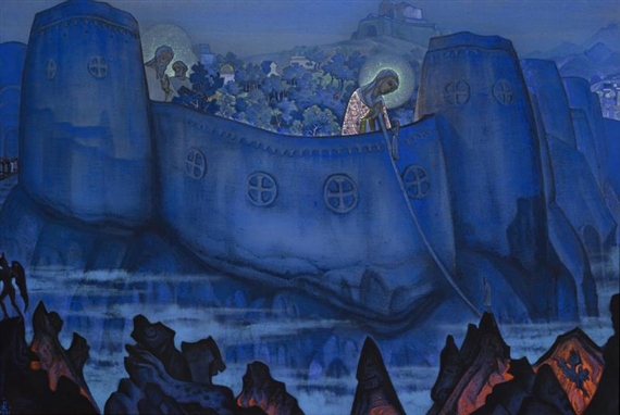Madonna Laboris by Nicholas Roerich, 1931