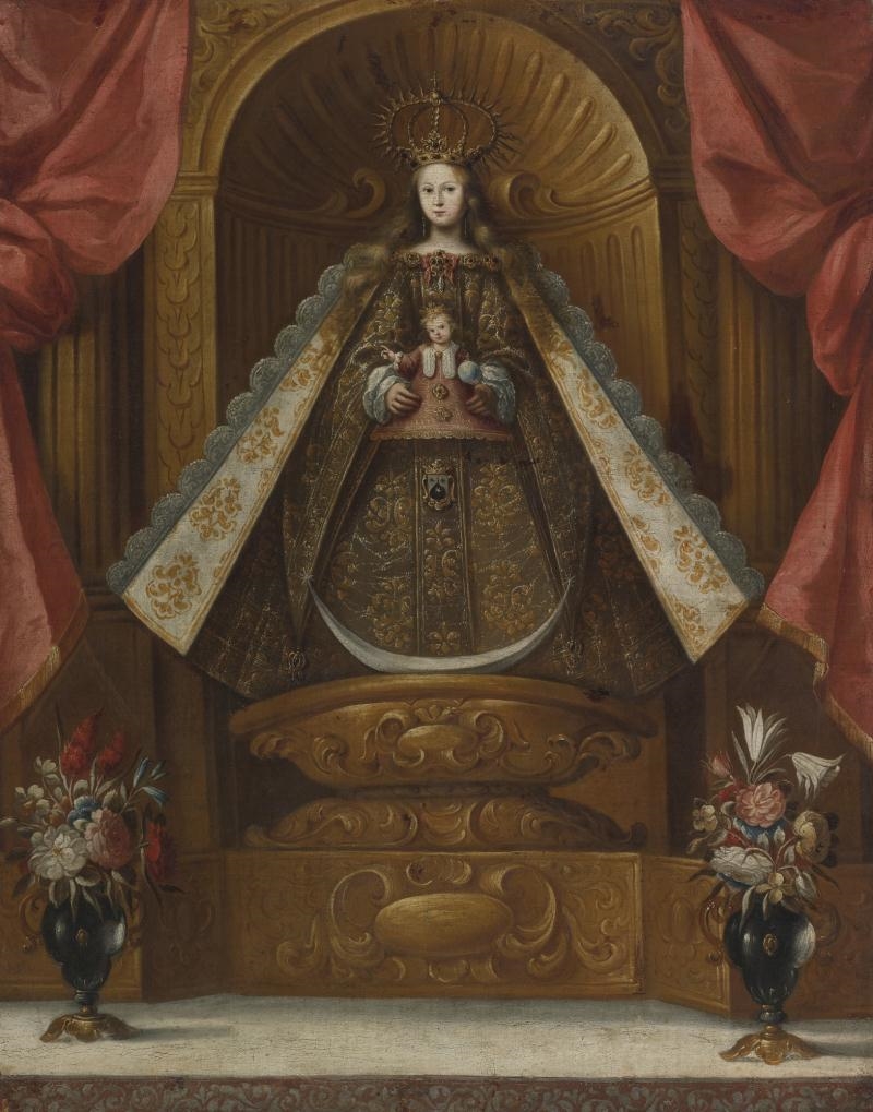 VIRGIN WITH CHILD by South American School, 18th Century, circa 1750