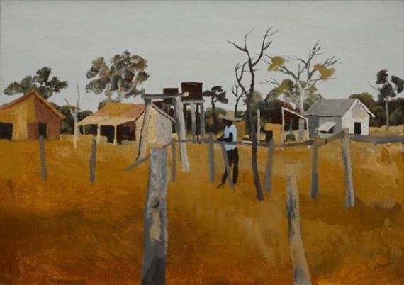 Untitled (Outback) by Ray Crooke