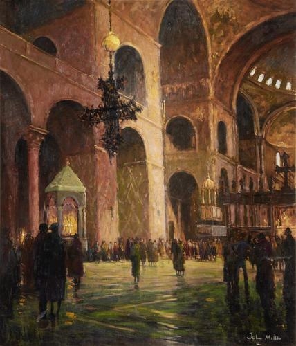 St Marks Interior by John Miller