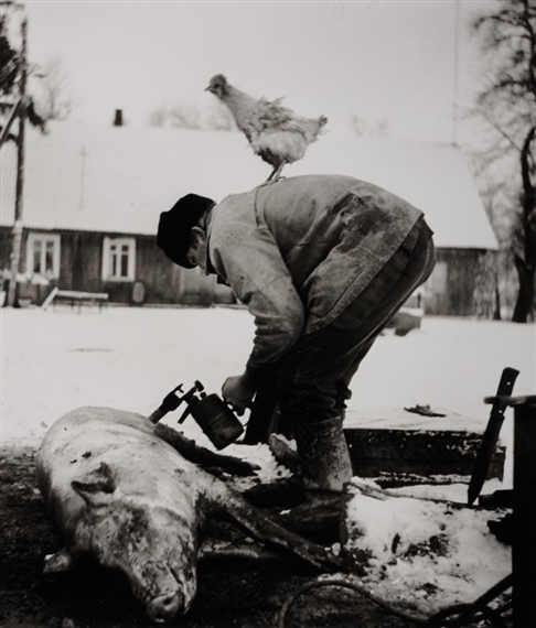 Slaughtery 2 by Rimaldas Vikšraitis, 1989, printed later