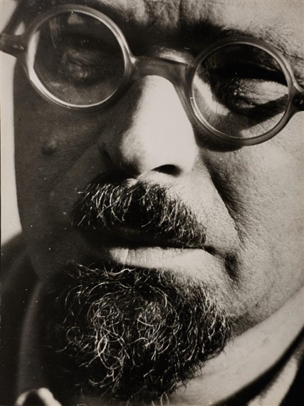 The painter Karl Schmidt-Rottluff by Raoul Hausmann, 1930
