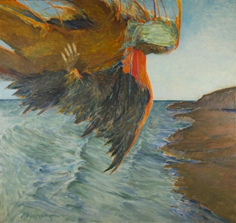 "Arthur Polonsky: Mythical Flight" on exhibit at Childs Gallery, Boston