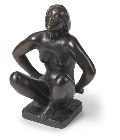 Kauernde by Georg Kolbe, 1917