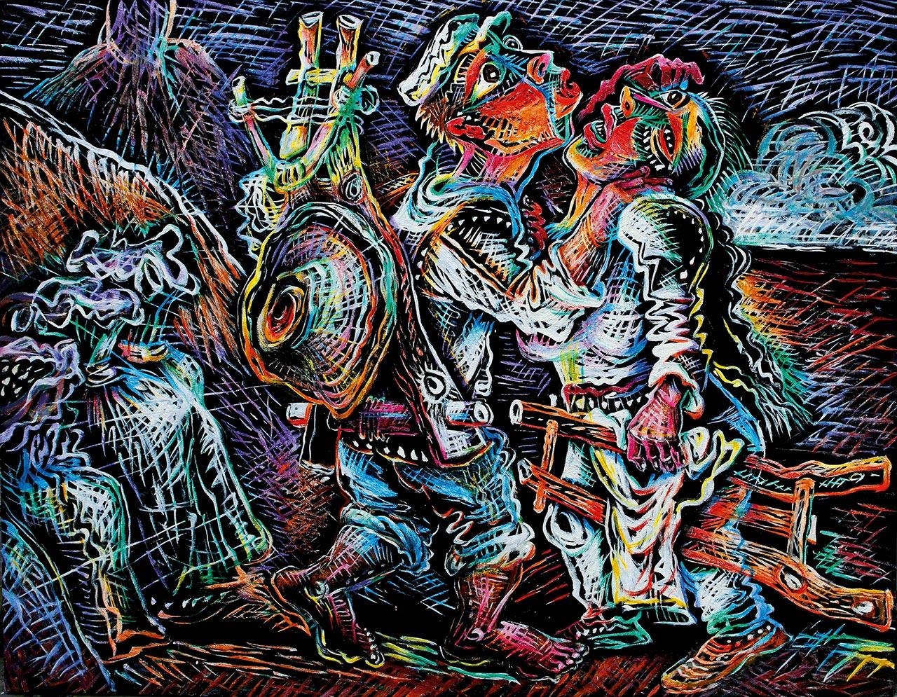 Luo Zhongli | Late Return Series No.5 (2008) | MutualArt