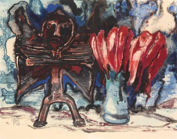 Max Kaus | BLUMENGÖTZE (1949) | MutualArt