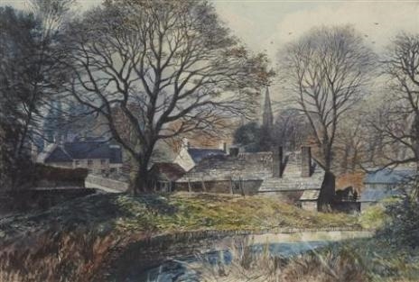 Glamis Village from the River