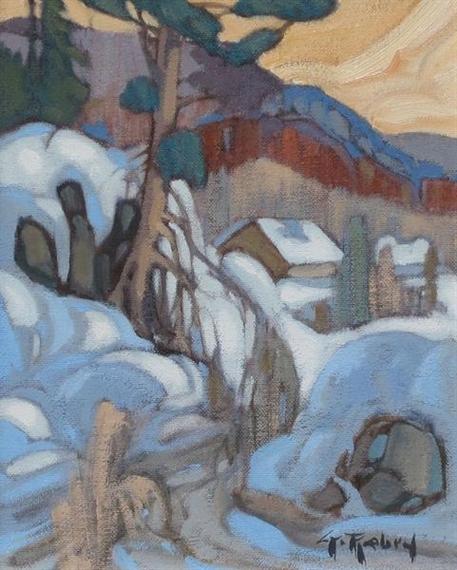 LAURENTIDES, QUE by Gaston Rebry, 1992