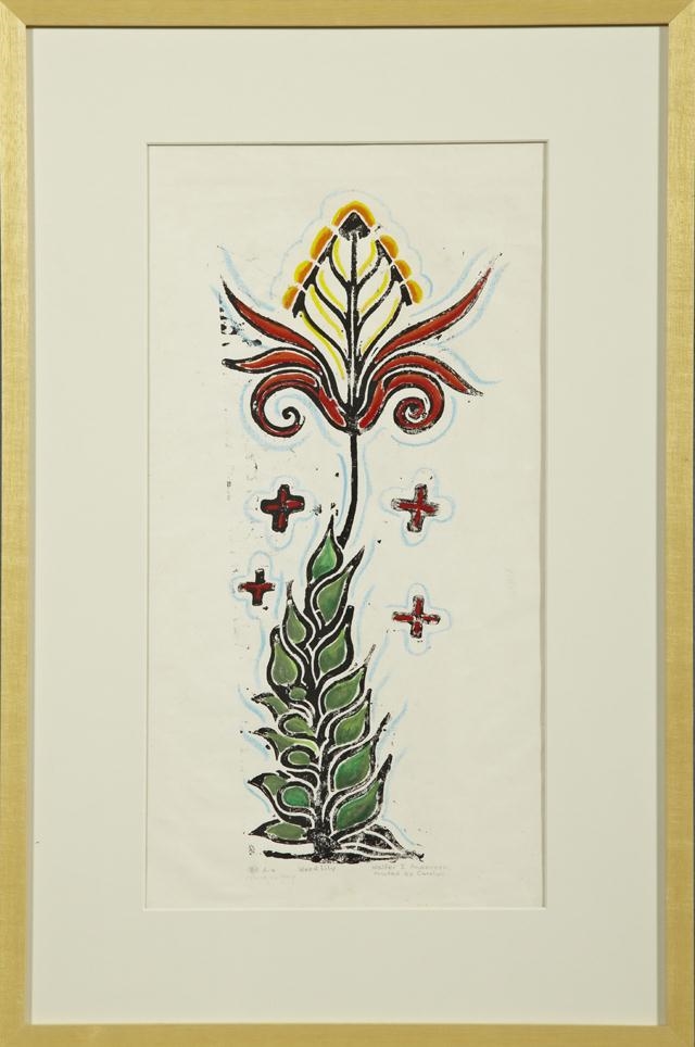 Walter Anderson Wood Lily (1980) MutualArt